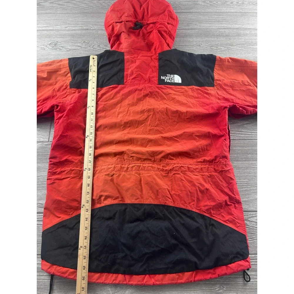 The North Face Mountain Light Jacket Mens Large Red Black Gore-Tex Shell Hooded